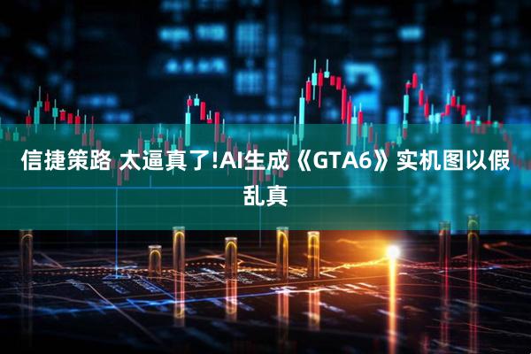信捷策路 太逼真了!AI生成《GTA6》实机图以假乱真